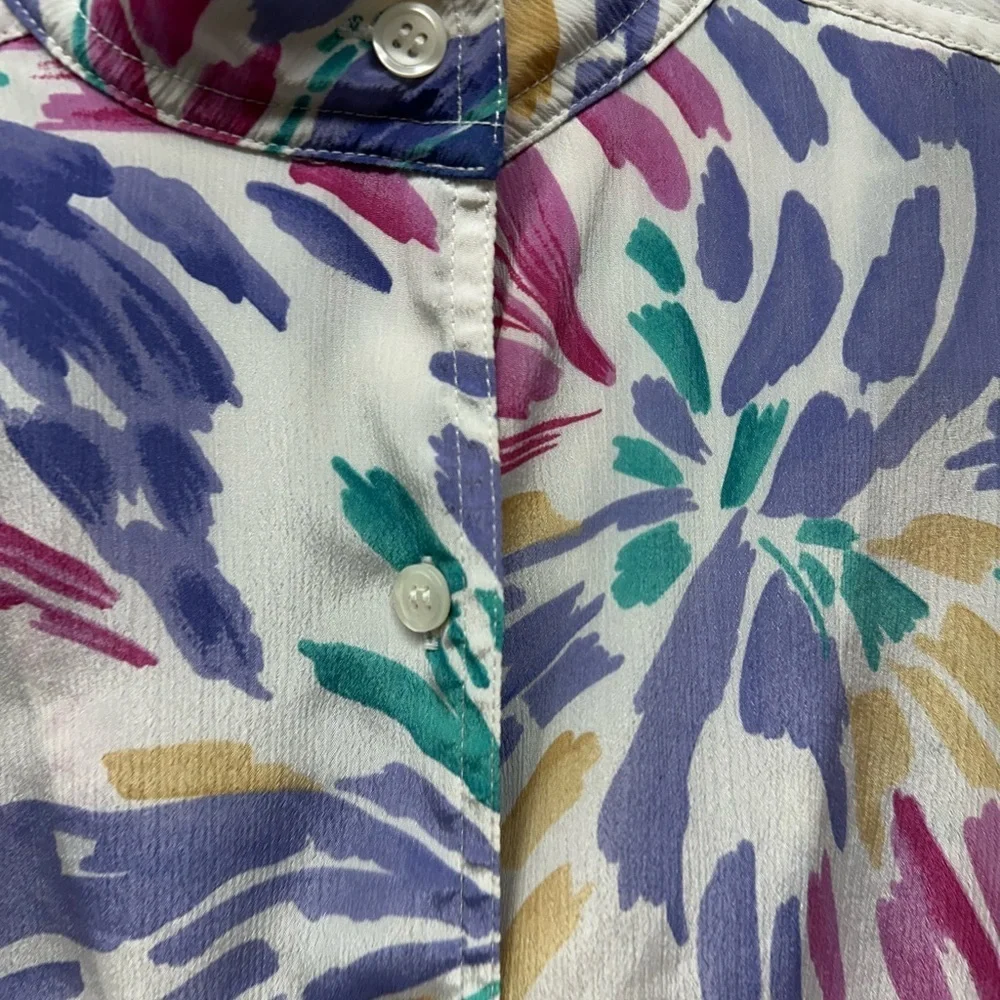 Vintage Christian Dior Chemises Paris New York Blouse – Size 6 - Picture 5 of 9